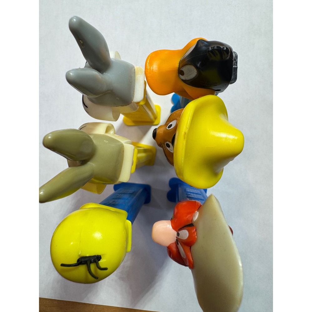Vtg Looney Tunes PEZ Dispenser Lot Speedy Gonzales BugsBunny Yosemite Sam Tweety - Picture 16 of 16
